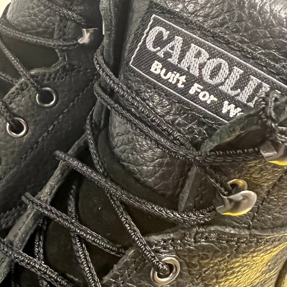 CAROLINA Mens Circuit 6” Composite Toe Leather Work Boot CA3537 Black - Picture 8 of 12